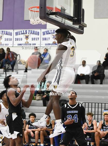 Thumbnail 1 in Comenius School vs Carmel Christian (Hickory Tavern/Chick-fil-A Blakeney Classic) photogallery.