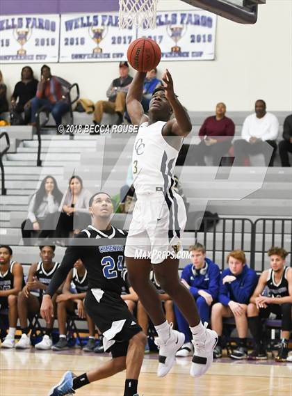 Thumbnail 1 in Comenius School vs Carmel Christian (Hickory Tavern/Chick-fil-A Blakeney Classic) photogallery.