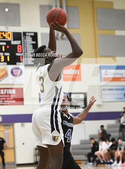 Thumbnail 2 in Comenius School vs Carmel Christian (Hickory Tavern/Chick-fil-A Blakeney Classic) photogallery.