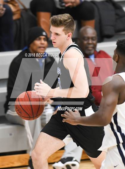 Thumbnail 3 in Comenius School vs Carmel Christian (Hickory Tavern/Chick-fil-A Blakeney Classic) photogallery.