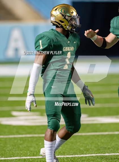 Thumbnail 2 in Cardinal Gibbons vs. Grimsley (1 of 2 - NCHSAA 4A Final - the Game) photogallery.