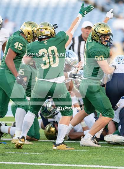 Thumbnail 3 in Cardinal Gibbons vs. Grimsley (1 of 2 - NCHSAA 4A Final - the Game) photogallery.