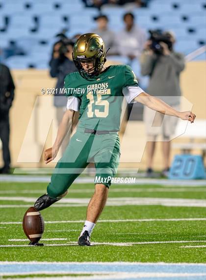 Thumbnail 3 in Cardinal Gibbons vs. Grimsley (1 of 2 - NCHSAA 4A Final - the Game) photogallery.