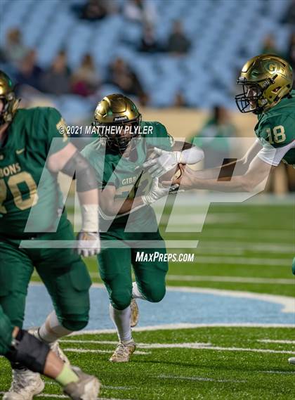 Thumbnail 2 in Cardinal Gibbons vs. Grimsley (1 of 2 - NCHSAA 4A Final - the Game) photogallery.