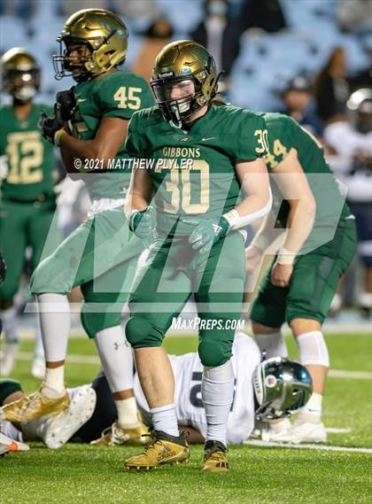 Thumbnail 3 in Cardinal Gibbons vs. Grimsley (1 of 2 - NCHSAA 4A Final - the Game) photogallery.