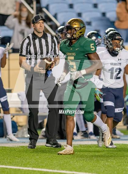 Thumbnail 3 in Cardinal Gibbons vs. Grimsley (1 of 2 - NCHSAA 4A Final - the Game) photogallery.