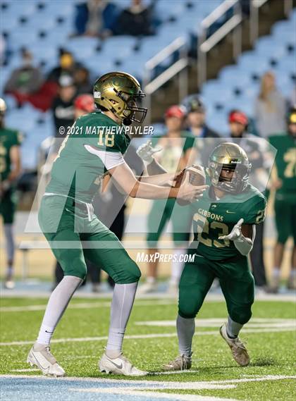 Thumbnail 2 in Cardinal Gibbons vs. Grimsley (1 of 2 - NCHSAA 4A Final - the Game) photogallery.