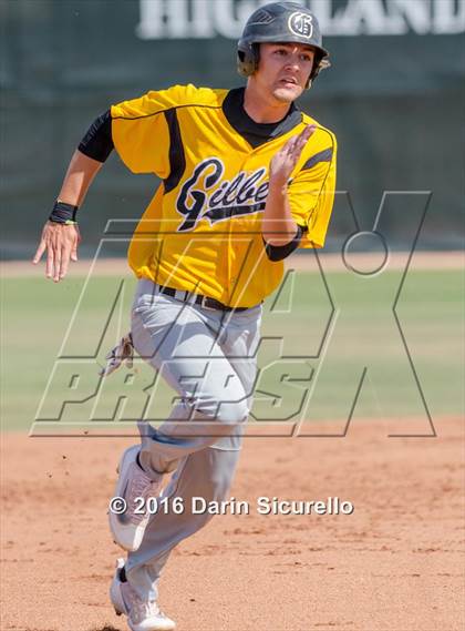 Thumbnail 2 in Gilbert vs. Bartlesville (Bob Everett Baseball Classic) photogallery.