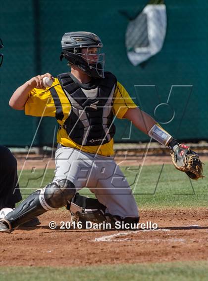 Thumbnail 3 in Gilbert vs. Bartlesville (Bob Everett Baseball Classic) photogallery.