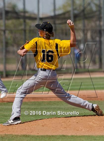 Thumbnail 2 in Gilbert vs. Bartlesville (Bob Everett Baseball Classic) photogallery.
