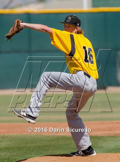 Thumbnail 3 in Gilbert vs. Bartlesville (Bob Everett Baseball Classic) photogallery.