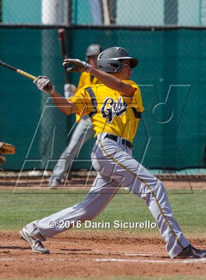 Thumbnail 3 in Gilbert vs. Bartlesville (Bob Everett Baseball Classic) photogallery.