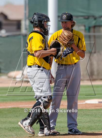Thumbnail 3 in Gilbert vs. Bartlesville (Bob Everett Baseball Classic) photogallery.
