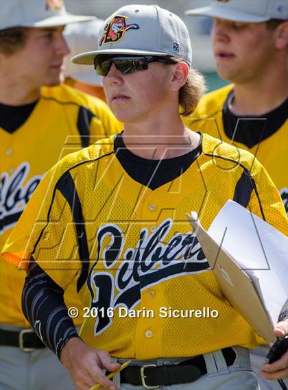 Thumbnail 3 in Gilbert vs. Bartlesville (Bob Everett Baseball Classic) photogallery.