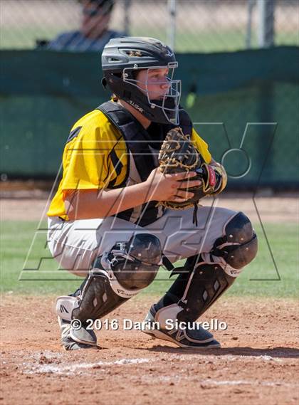 Thumbnail 3 in Gilbert vs. Bartlesville (Bob Everett Baseball Classic) photogallery.