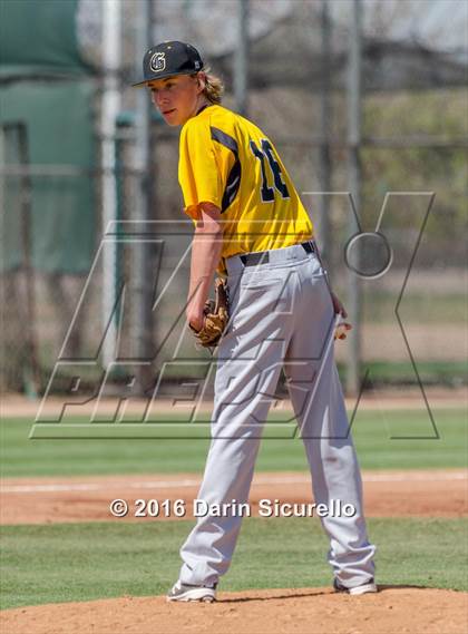 Thumbnail 3 in Gilbert vs. Bartlesville (Bob Everett Baseball Classic) photogallery.