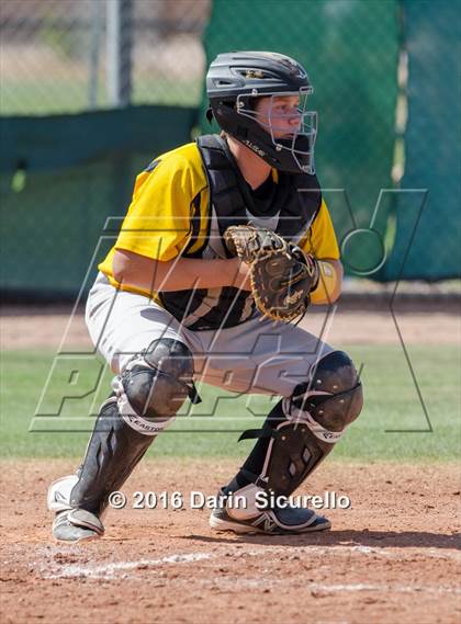 Thumbnail 3 in Gilbert vs. Bartlesville (Bob Everett Baseball Classic) photogallery.