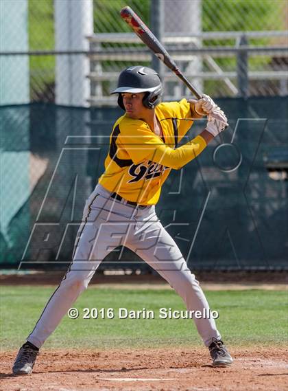 Thumbnail 3 in Gilbert vs. Bartlesville (Bob Everett Baseball Classic) photogallery.
