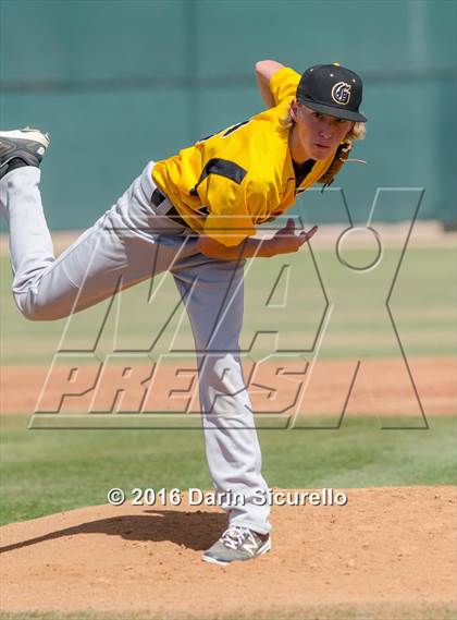 Thumbnail 3 in Gilbert vs. Bartlesville (Bob Everett Baseball Classic) photogallery.