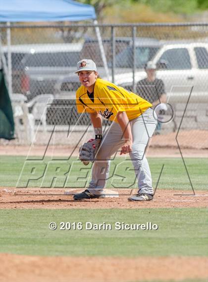 Thumbnail 3 in Gilbert vs. Bartlesville (Bob Everett Baseball Classic) photogallery.
