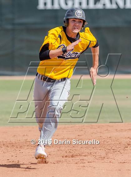 Thumbnail 3 in Gilbert vs. Bartlesville (Bob Everett Baseball Classic) photogallery.