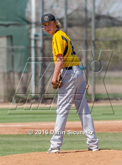 Thumbnail 2 in Gilbert vs. Bartlesville (Bob Everett Baseball Classic) photogallery.