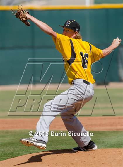 Thumbnail 1 in Gilbert vs. Bartlesville (Bob Everett Baseball Classic) photogallery.