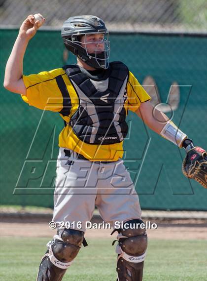 Thumbnail 1 in Gilbert vs. Bartlesville (Bob Everett Baseball Classic) photogallery.