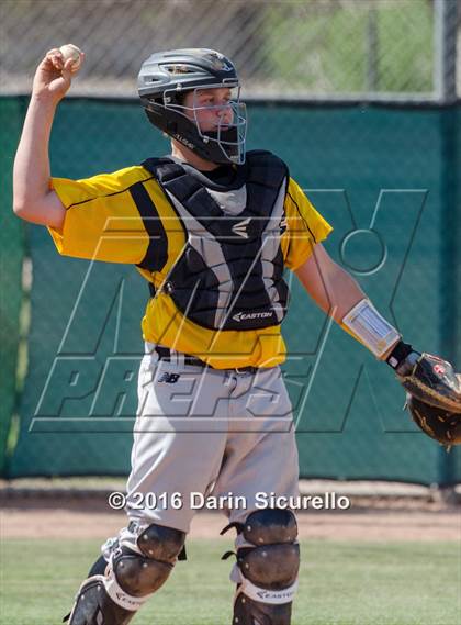 Thumbnail 3 in Gilbert vs. Bartlesville (Bob Everett Baseball Classic) photogallery.
