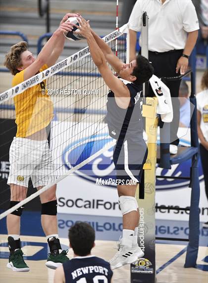 Thumbnail 3 in Newport Harbor vs. Mira Costa (CIF-SS D1 Final) photogallery.