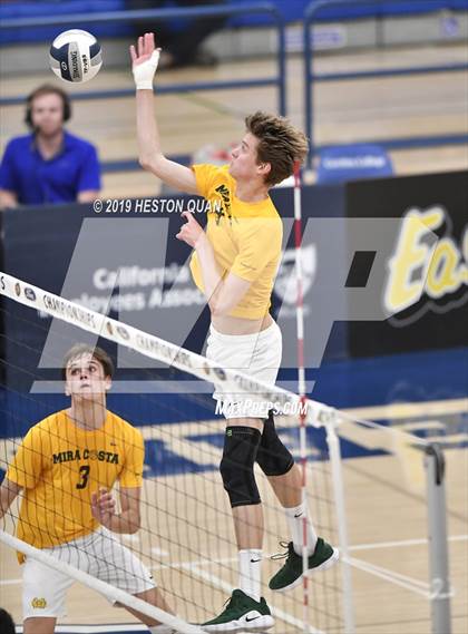 Thumbnail 3 in Newport Harbor vs. Mira Costa (CIF-SS D1 Final) photogallery.