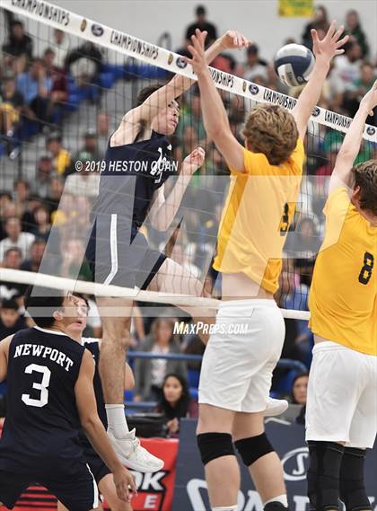 Thumbnail 1 in Newport Harbor vs. Mira Costa (CIF-SS D1 Final) photogallery.