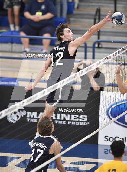 Thumbnail 3 in Newport Harbor vs. Mira Costa (CIF-SS D1 Final) photogallery.