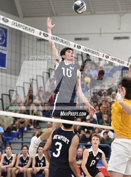 Thumbnail 3 in Newport Harbor vs. Mira Costa (CIF-SS D1 Final) photogallery.