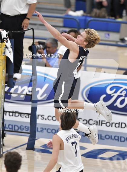 Thumbnail 1 in Newport Harbor vs. Mira Costa (CIF-SS D1 Final) photogallery.