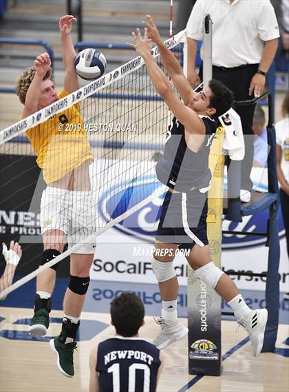Thumbnail 1 in Newport Harbor vs. Mira Costa (CIF-SS D1 Final) photogallery.
