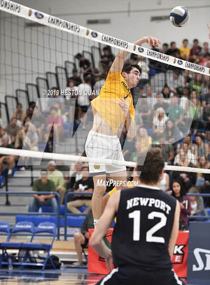 Thumbnail 2 in Newport Harbor vs. Mira Costa (CIF-SS D1 Final) photogallery.