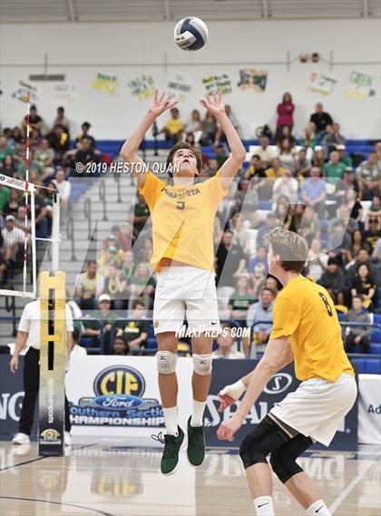 Thumbnail 3 in Newport Harbor vs. Mira Costa (CIF-SS D1 Final) photogallery.