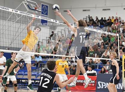 Thumbnail 2 in Newport Harbor vs. Mira Costa (CIF-SS D1 Final) photogallery.
