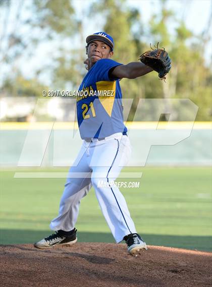 Thumbnail 2 in Mira Mesa vs Brawley (67th Annual San Diego Lions Tournament) photogallery.