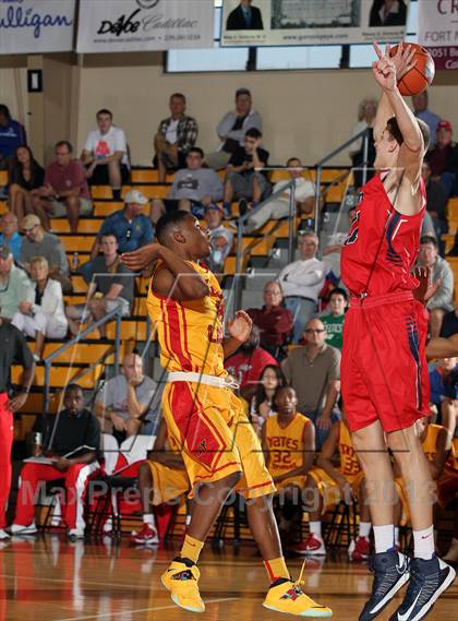 Thumbnail 3 in Milton vs. Yates (City of Palms Classic) photogallery.