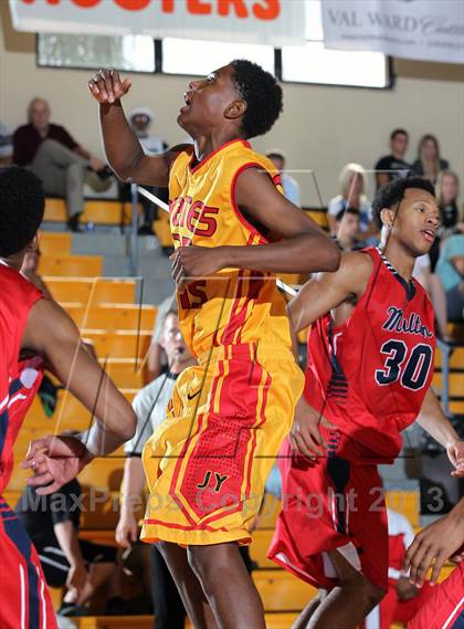 Thumbnail 2 in Milton vs. Yates (City of Palms Classic) photogallery.