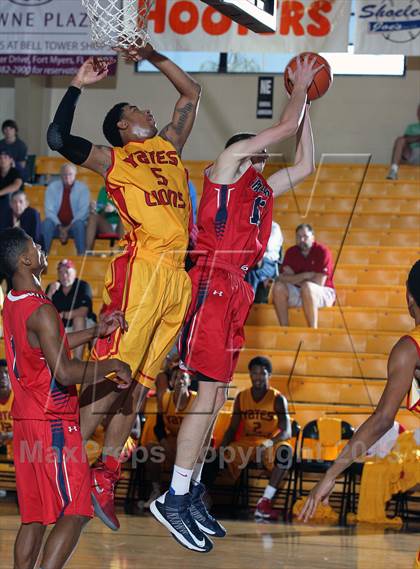 Thumbnail 1 in Milton vs. Yates (City of Palms Classic) photogallery.