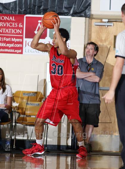 Thumbnail 2 in Milton vs. Yates (City of Palms Classic) photogallery.