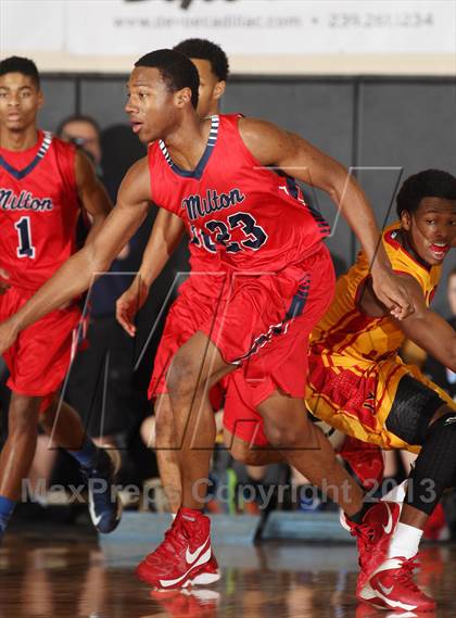 Thumbnail 1 in Milton vs. Yates (City of Palms Classic) photogallery.
