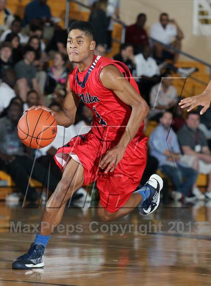 Thumbnail 3 in Milton vs. Yates (City of Palms Classic) photogallery.