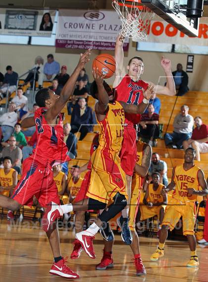 Thumbnail 1 in Milton vs. Yates (City of Palms Classic) photogallery.