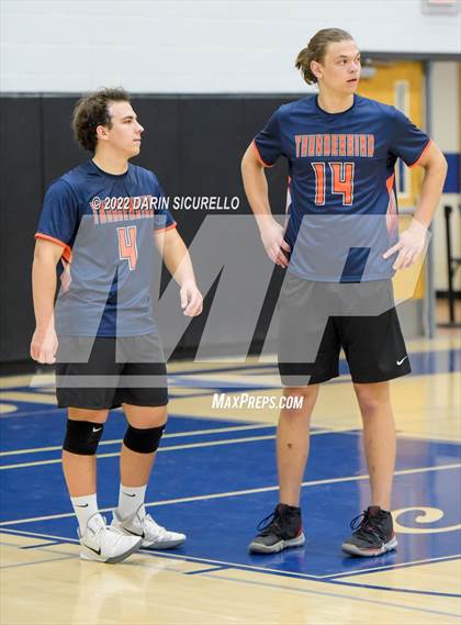 Thumbnail 2 in Mesquite vs Thunderbird (AIA 4A Conference Play-In) photogallery.