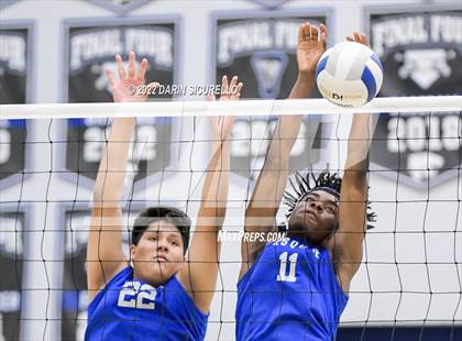 Thumbnail 3 in Mesquite vs Thunderbird (AIA 4A Conference Play-In) photogallery.