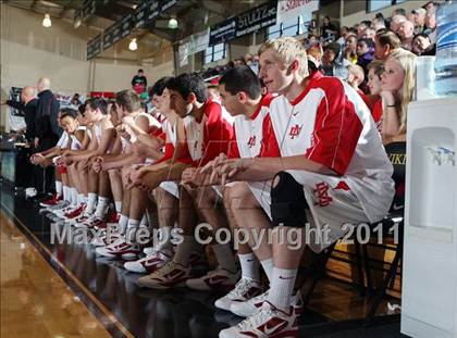 Thumbnail 1 in Mater Dei vs. Grace Prep (City of Palms Classic) photogallery.